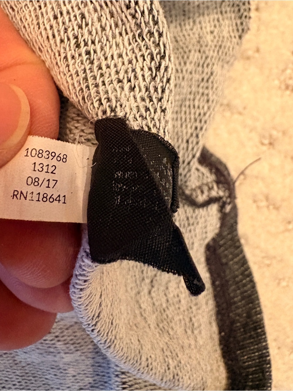 Lane Bryant French Terry Sweater Sweatshirt Womens 4X 26 28 Dark Grey Pullover - Picture 9 of 10